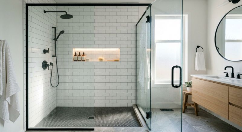 Shower Enlargement detail